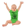 thumbnail image 3 of Awesome Promoted to Big Brother Bodysuit Jumper Boys Infant Baby Brisco Brands NB, 3 of 7