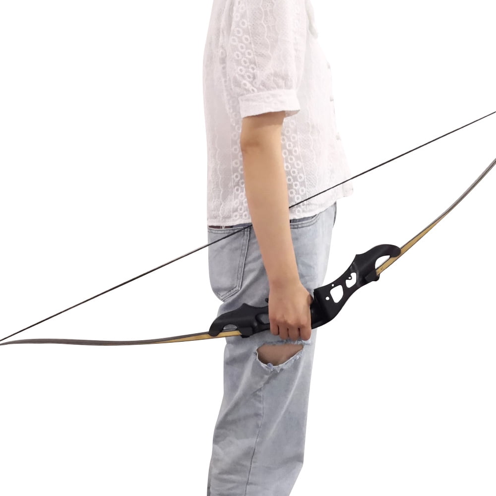 AMEYXGS Archery 60" Hunting Recurve Bow 20-55lbs Takedown Aluminum Riser Archery Outdoor