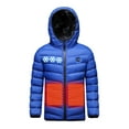 thumbnail image 4 of Hicidod Kids Heated Jacket Lightweight Thicken Electric Heated Down Coats Windproof Water-Resistant Hooded Warm Heated Clothing, 4 of 8