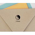 thumbnail image 4 of YIN YANG Self Inking Mini Rubber Stamp Colop Round Decorative Teachers Stamps 12mm, 4 of 4