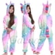 thumbnail image 3 of Ropa de dormir de franela de dinosaurio para niños, pijama de panda, mono de unicornio, kigurumi, manta de punto para niños y niñas, 3 of 5