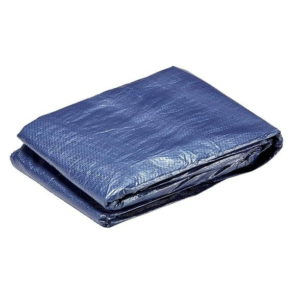 , Winter Pool Cover for Round Above Ground Pools, Winterizing Pool Closing Kit, Blue, 27 Foot/28 Foot