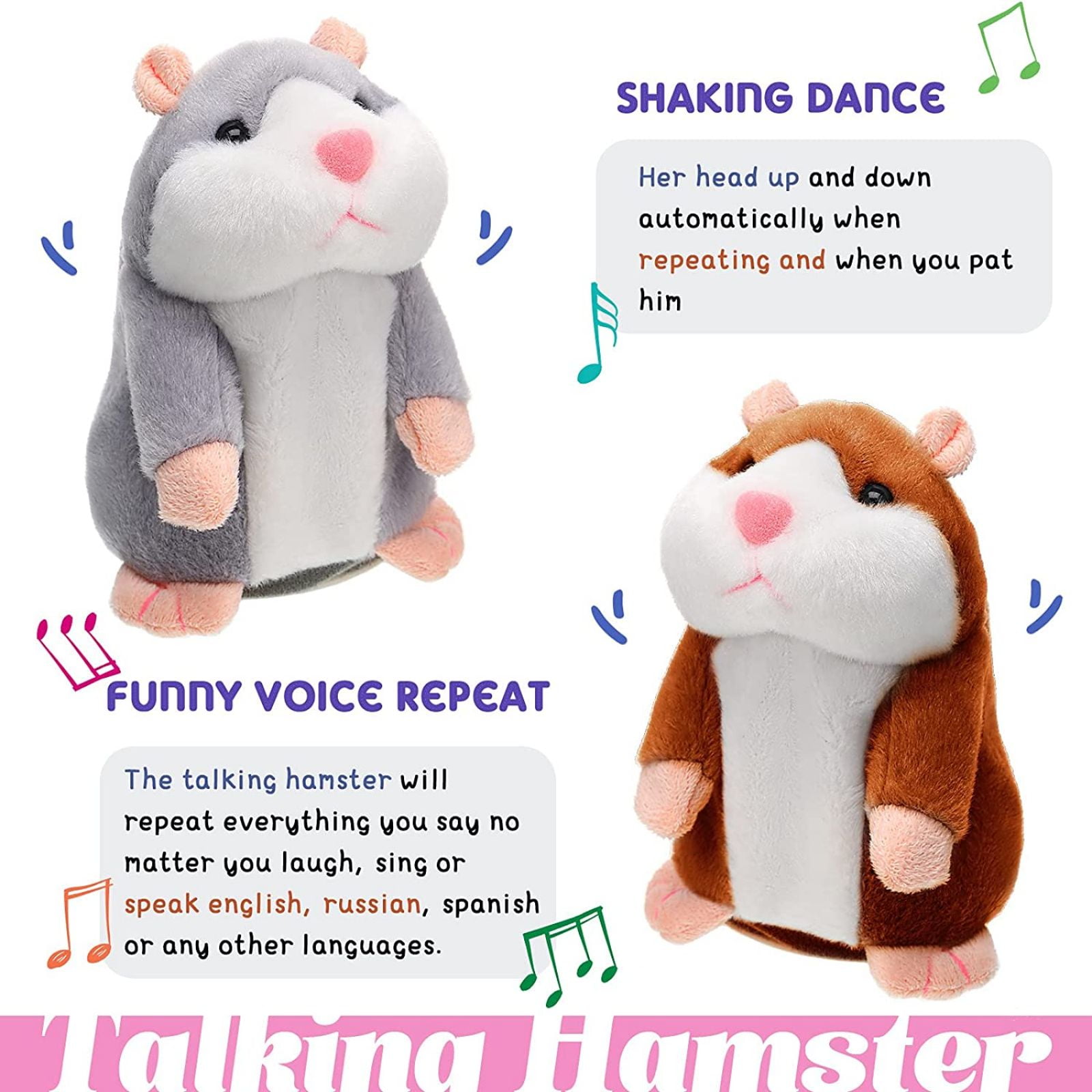 Best talking hamster online