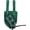 Green, variant on Armory Replicas Medieval Leather Sword & Dagger Belt Holder: Left-Handed Adjustable Frog Adjustable Lace-up Design with Steel Riveting Perfect for Daggers, Rapier, and Saber Swords