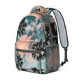 thumbnail image 2 of Summer Beach Palm Trees Backpack - Minimalist Tropical Design, Waterproof & Lightweight Daypack for Commuters, 2 of 5