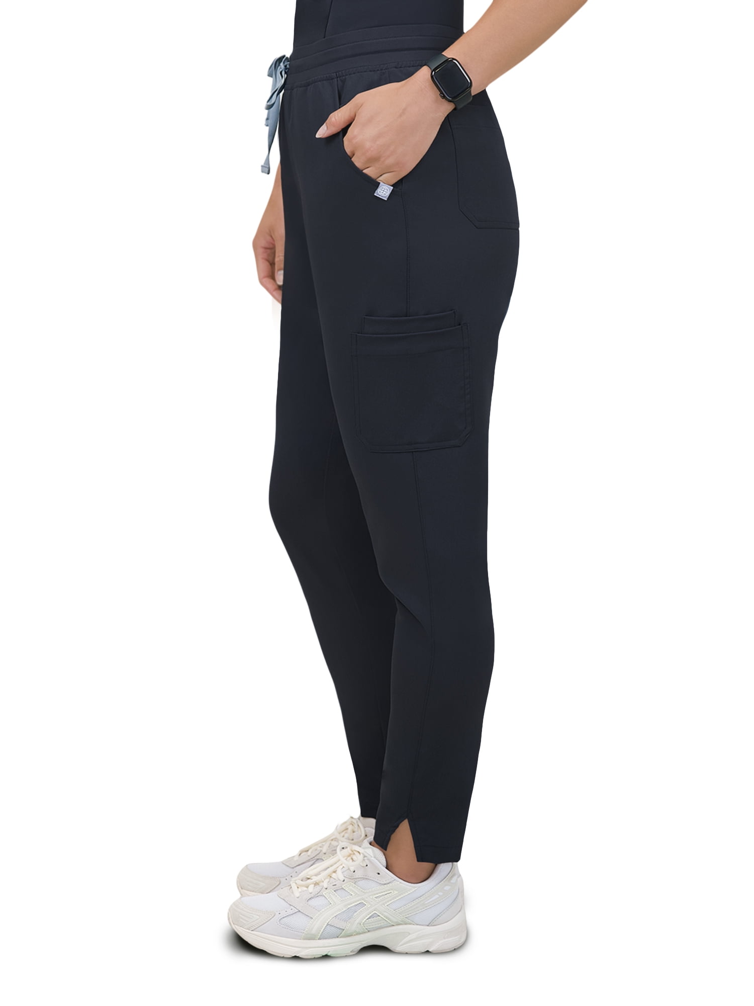 Doctor's Choice Elite -Rx Antimicrobial Fluid-Repel Women's Scrub Pant, Gray S - XXXL