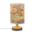 thumbnail image 2 of Desk Lamp Bedside Lamp 5.12x9.7In LED Lamp With USB Charging Interface For Bedroom Living Room Office Study Stylish Decoration Cool Beautiful Yellow Flowers, 2 of 7