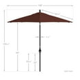 thumbnail image 5 of California Umbrella 9' Patio Umbrella in Terrace Adobe, 5 of 5