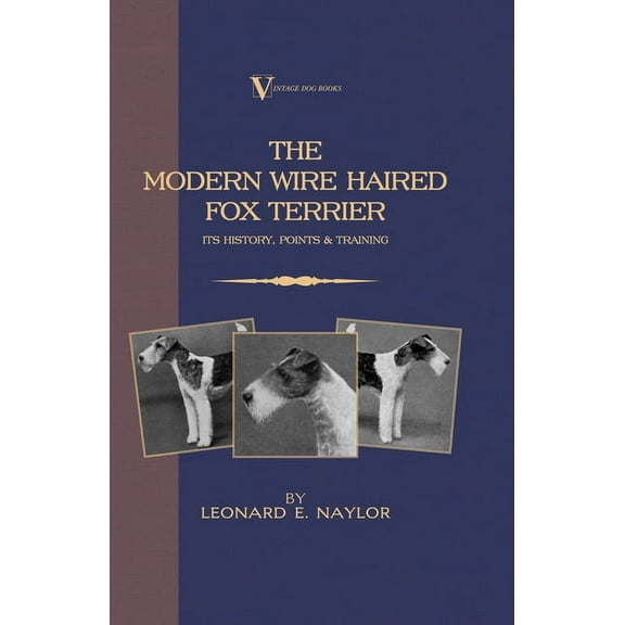 Vintage Dog Books Breed Classic The Modern Wire Haired Fox Terrier - Its History, Points & Training (A Vintage Dog Books Breed Classic): Vintage Dog, (Paperback)