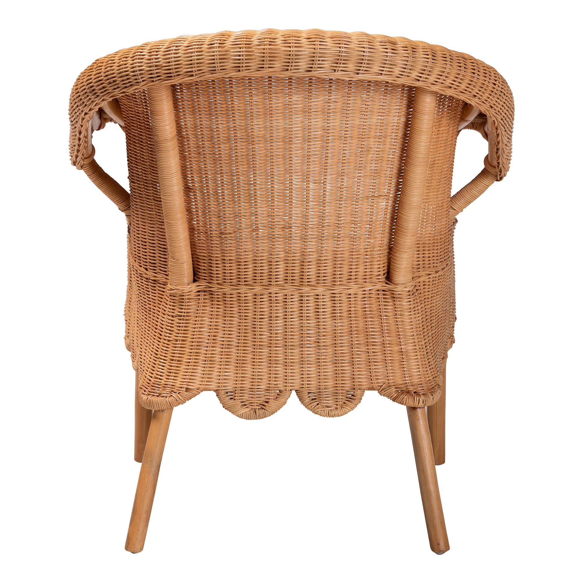 bali & pari Tamara Boho Dining Chair, Honey