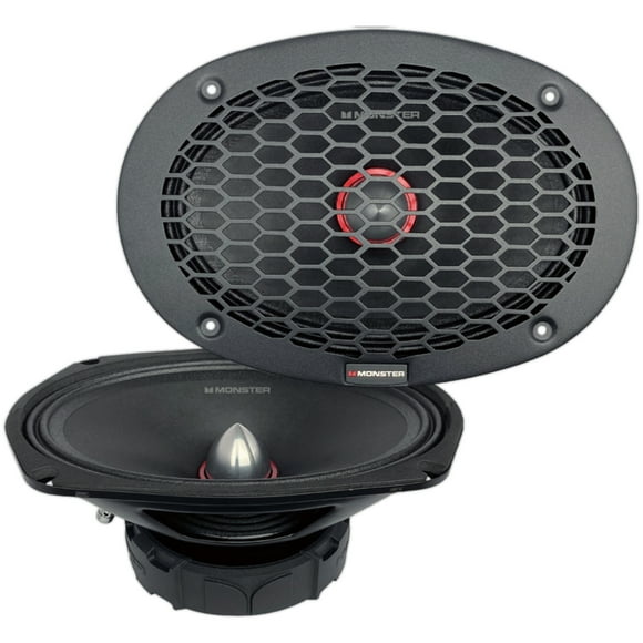 Bocina Medio Rango 6x9 PLG MONSTER SMM6905 900W Openshow