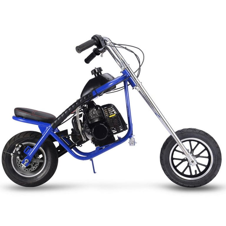 Fast Kids Mini Bike Chopper Motorcycle 49cc Gas - Black - Big Toys Green  Country