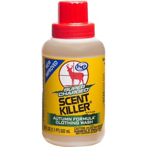 WILDLIFE RESEARCH SCENT KILLER AUTUMN FORMULA LIQUID CLOTHING WASH ALL 16 OZ