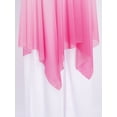 thumbnail image 7 of Doomiva Kids Girls Church Worship Praise Dance Outfit Sleeveless Sequin Tunic Swing Dress with Liturgical Pants Hot Pink 8, 7 of 7