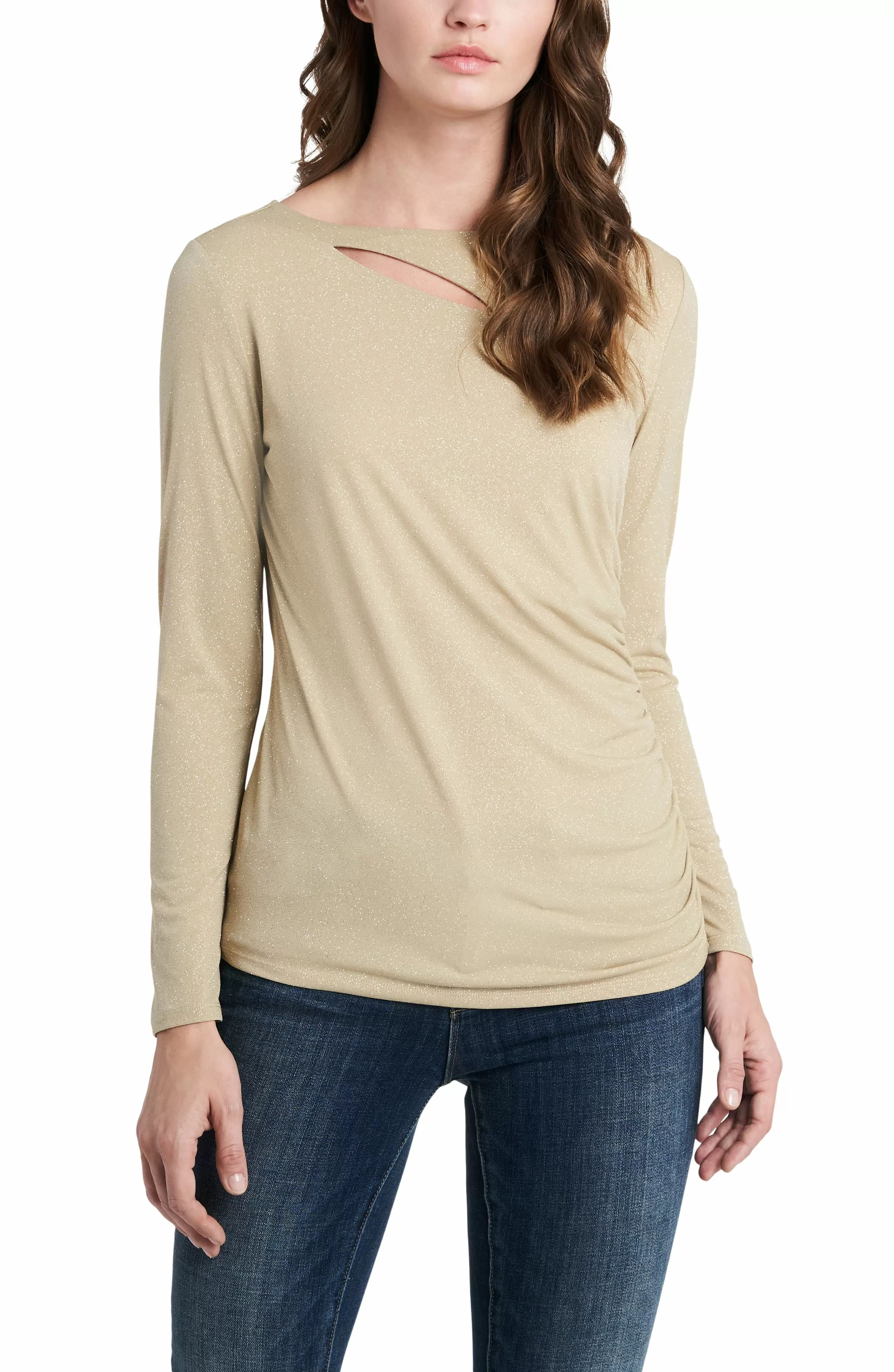 vince camuto cut out sweater