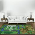 thumbnail image 2 of Rug, Game Room Rug, Map Rugs, Map Rugs, Bath Rug, Living Room Rug, Outdoor Rug, Area Rug, Cool Rug, Non-Slip Carpet, 2'x3' - 60x90 cm, 2 of 8