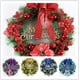 Décoration d'Artisanat de Fleur de Fleur de Fleur de Bowknot de Porte de Couronne de Noël à la Main – image 3 sur 5