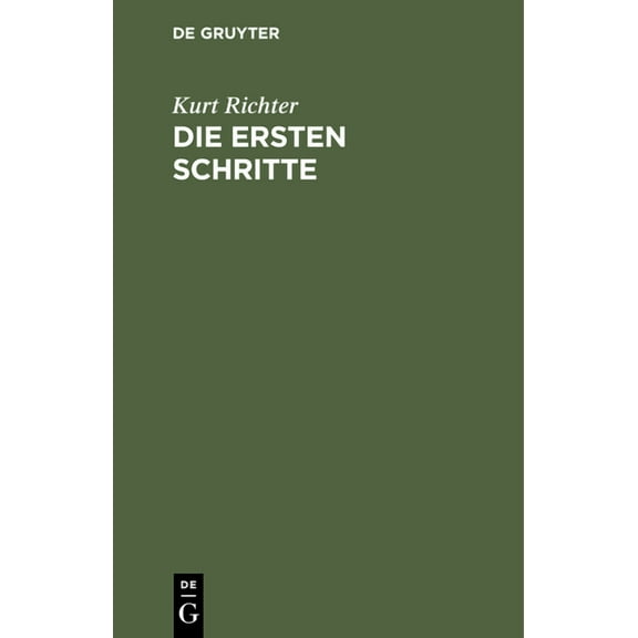 Die Ersten Schritte: Schachratgeber FÃ¼r AnfÃ¤nger, (Hardcover)
