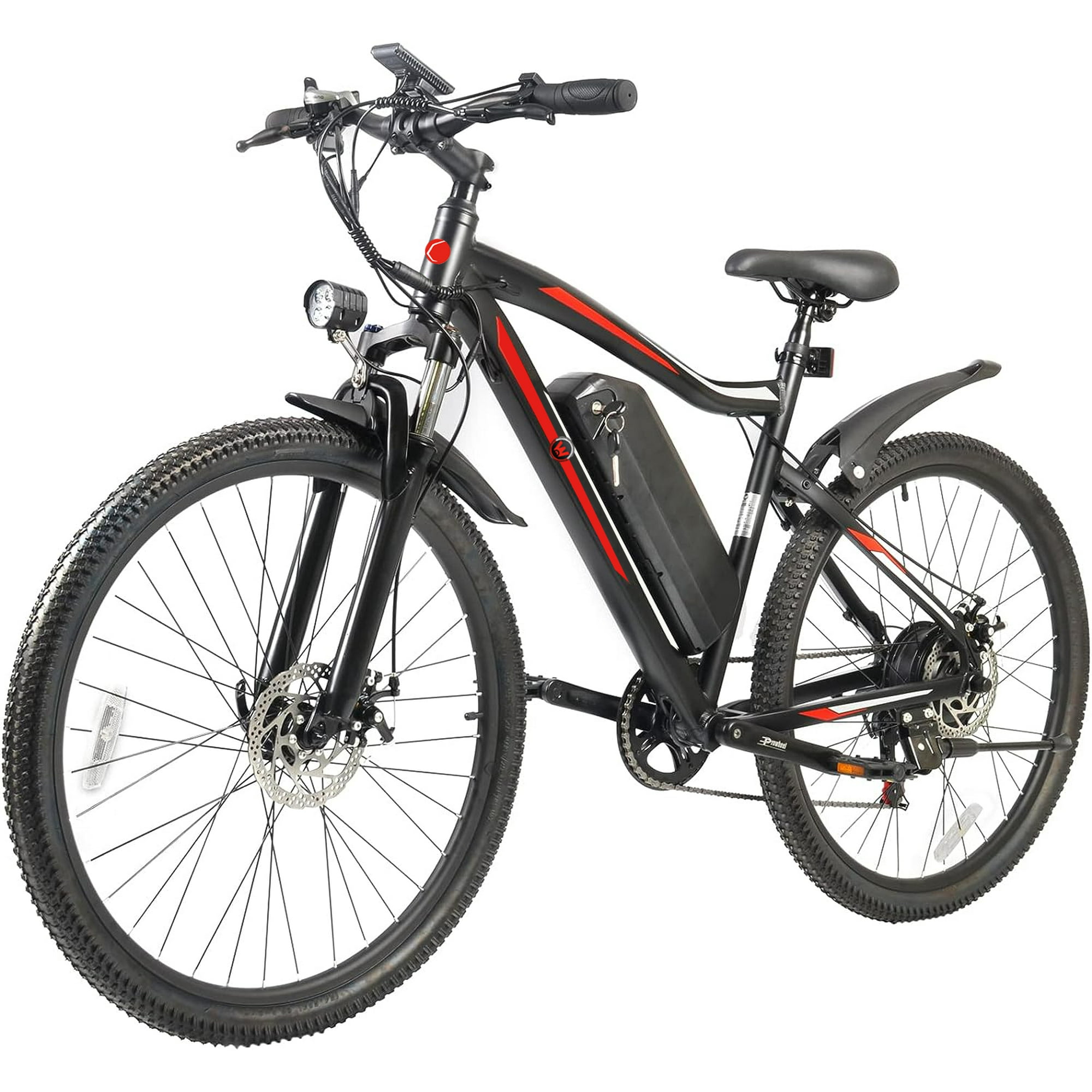 Wheelspeed Velo Electrique 27.5 Pouces Moteur 500W Velo Electrique pour Adultes Batterie 48V 556.8Wh Autonomie 91km Suspension Verrouillable