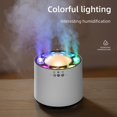 thumbnail image 2 of 1pc, Dynamic Pickup Humidifier Household Fog Quantity USB Silent Air Colorful Atmosphere Light Humidifier Cute Aesthetic Stuff Home Decor Room Decor Fall Winter Essential Back To School Supplies, 2 of 7