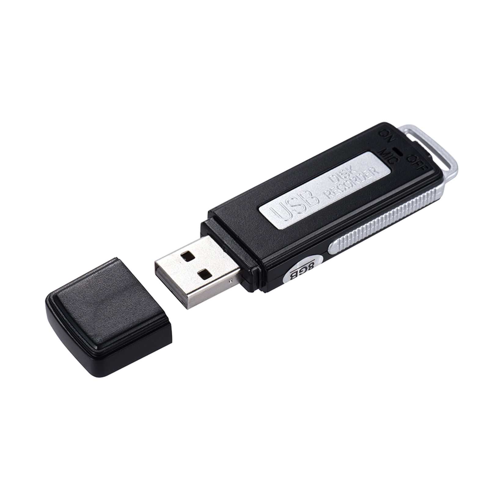 Digital 8GB USB Stick Audio Voice Recorder Mini Diktiergerät Aufnahmegerät 