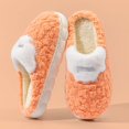 thumbnail image 2 of GPOECD Women Slippers For Home Stylish Comfortable Lined Slip-On Design With Flat Sole For Cozy Autumn And Winter Wear Indoor Slippers,Red,6.5, 2 of 5