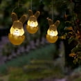 thumbnail image 1 of Cadena De Luces Decorativa, Control Remoto, 3 Metros, 30 Lámparas, Luz Cálida, Lámpara Decorativa, Forma De Zanahoria Y Conejo Para Fiesta De Pascua, 1 of 8