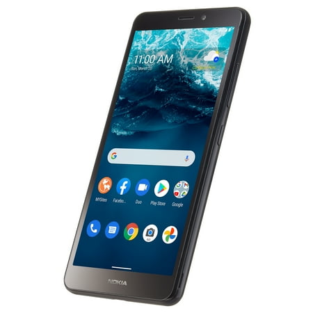 Tracfone Nokia C100, 32GB, Blue- Prepaid Smartphone [Locked to Carrier- Tracfone]