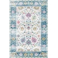 thumbnail image 1 of Tapete Decorativo Jovita Turquoise 160 x 230 cm Saffron Looms, 1 of 5