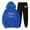Blue, variant on TJAZFJPA Pants Suits for Women Casual Dressy Womens Valentine's Day Print Two Piece Outfits Sets Hoodie Sweatshirt and Long Sweatpants Jogger Workout Set Tracksuit Sweatsuits