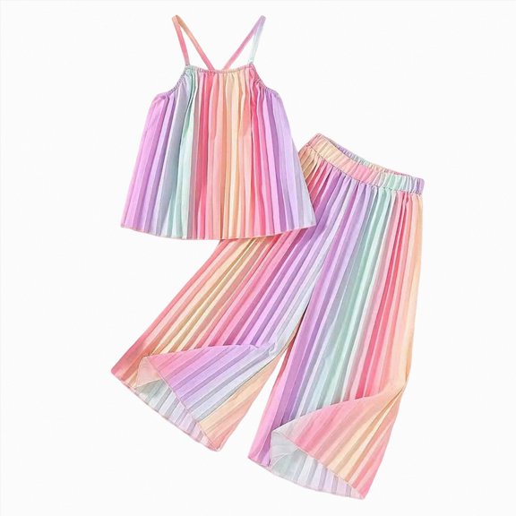 Hessimy Girl Short Sleeve T-Shirt and Shorts Kid 2 Pcs Summer Clothes 1-14 Years,Growing Fit(Multicolour,5-6 Years)
