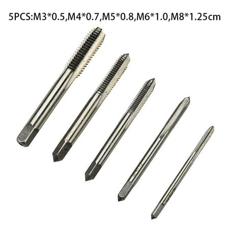 

BAMILL Industrial HSS Metric Taper Plug Tap Set Right Hand Thread Tapping Drill Bits