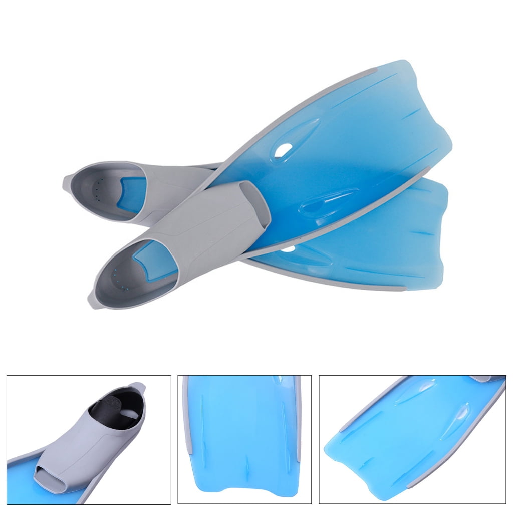 Jesscasday Scubas Diving Gear Full Foot Long Fins Snorkeling Swimming Diving Floating Fins