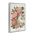 thumbnail image 3 of Stupell Industries Flower Market Peonies Gray Framed Giclee Art design by Courtney Haley, 24 x 16, 3 of 8
