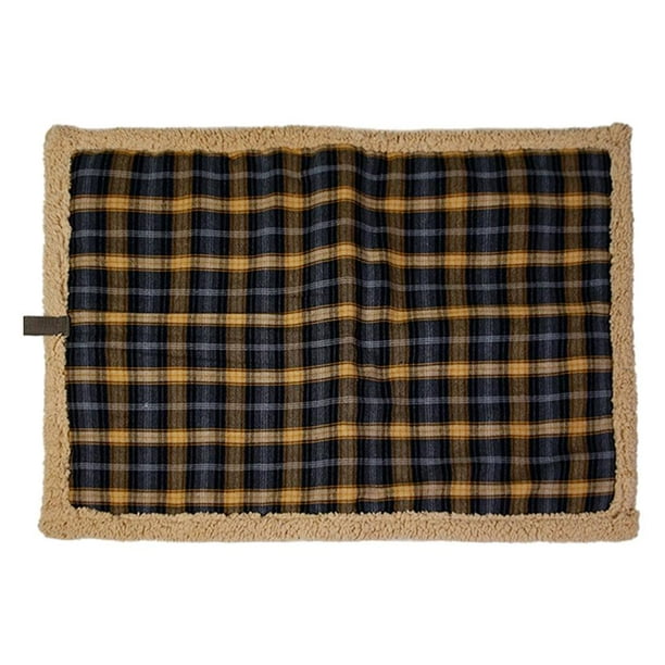 Cama autocalentable para perros, alfombrilla para perros, suministros de invierno para mascotas, para dormir cachorros Los 76x58cm