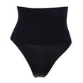 thumbnail image 1 of Fajas moldeadoras de moda para mujer, pantalones de entrenamiento de cintura, bragas de control de abdomen para club XL negro, 1 of 4