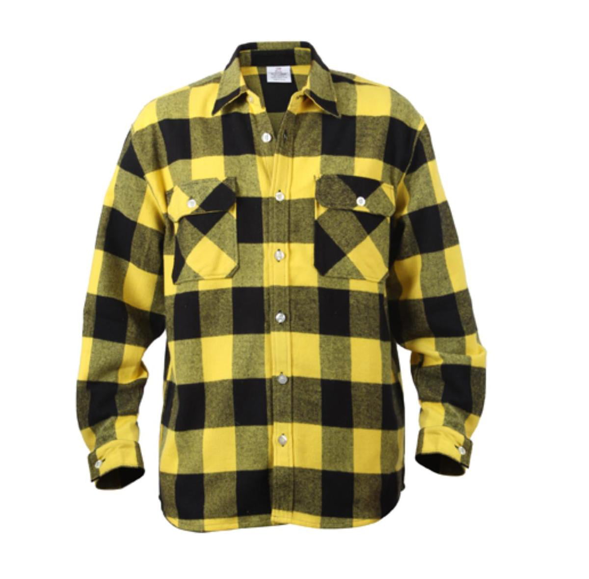 yellow and black checkerboard shirt