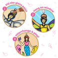 thumbnail image 3 of Suncatcher Kit Imagimake para decorar ventanas con forma de princesa para niñas de 6 a 8 años, 3 of 6