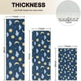 thumbnail image 4 of Dark Blue Sun Moon Cloud Star Pattern Kitchen Rugs Sets Of 3,Kitchen Runner Rugs Non Skid Washable,Decorative Kitchen Floor Mats for Kitchen,Sink,Laundry,17"x30"+ 17"x47" + 17"x59", 4 of 6