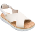 thumbnail image 1 of Women's Camper Oruga Platform Sandal Light Beige Leather 40 M, 1 of 6