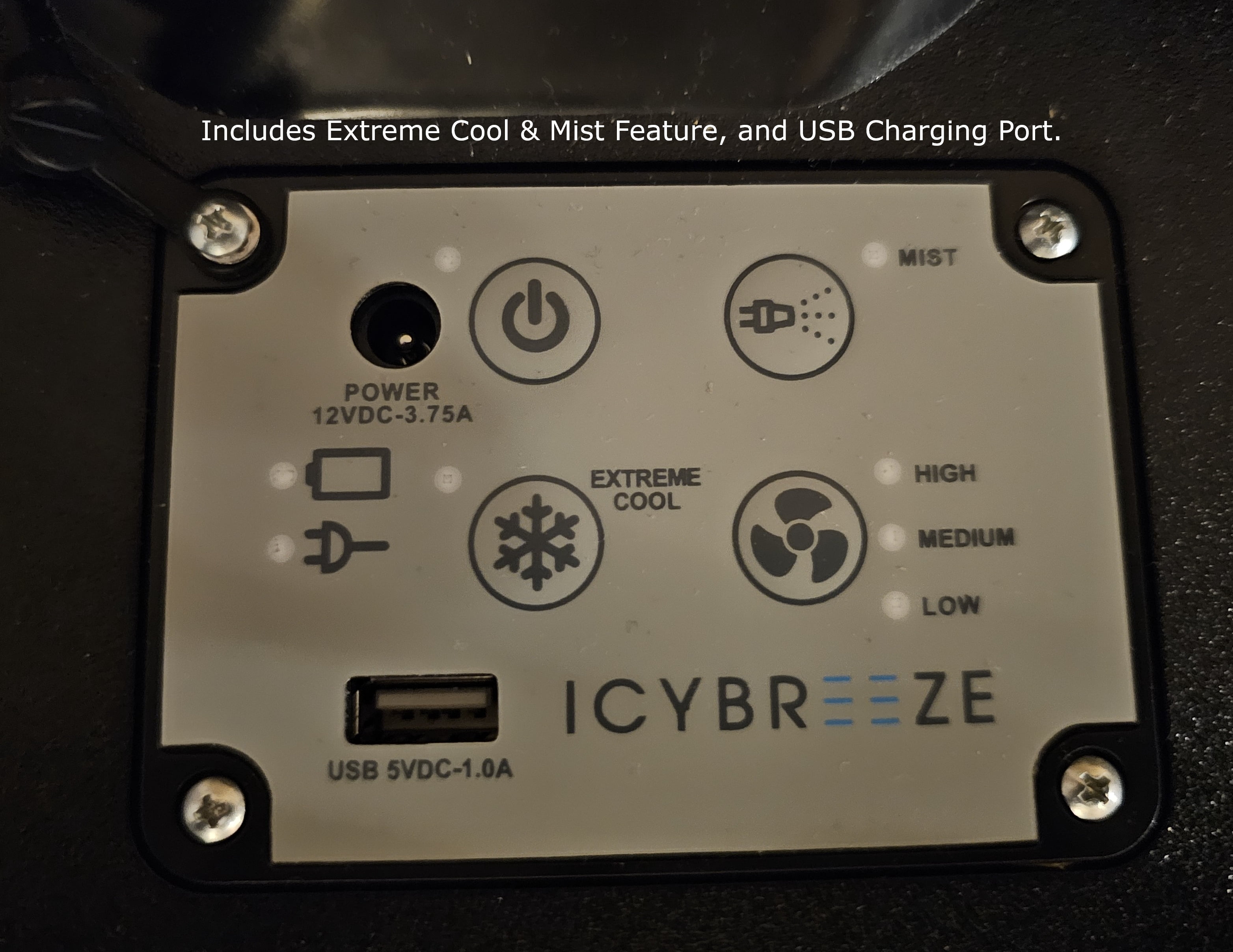 IcyBreeze Portable/Travel 12V Air Conditioner and Cooler (Platinum Pro - Includes Bonus Accessories)