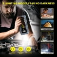 thumbnail image 7 of Car Jump Starter, 3500A Peak Battery Booster Start for All Gas and 10.0L Diesel Engines with Dual USB QC3.0/LED Light/Type-C, 12V Lithium Battery Auto Car Jump Pack, 7 of 7