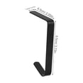 thumbnail image 5 of Raindrops 8 PCS  Under Desk Hanger for Backpacks, Desk Bag Hook for School Bags Office Desk Hook Desk Handbag Holder Desk Purse Hanger, 5 of 8