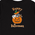 thumbnail image 4 of Inktastic Happy Halloween Kittens in Pumpkin Boys or Girls Long Sleeve Toddler T-Shirt, 4 of 5