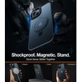 thumbnail image 6 of TORRAS O-stand iPhone 13 & iPhone 14 Case, MagSafe Compatible, Shockproof Kickstand Cover, Black, 6 of 6