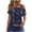 Navy, variant on VerPetridure American Flag Shirts for Women 4th of July T Shirt Funny USA Print Crew Neck Tees Patriotic Casual Short Sleeve Tops