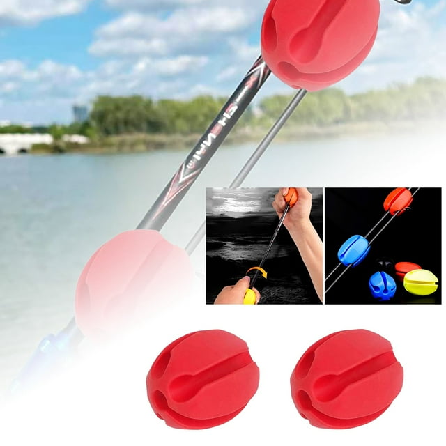 Fishing Rod Tie Up Holder and Rod Clip for Secure Storage Silicone Hook Holder with 5 Hole Design Portable Rod Puller Rod Storage Protector and Organizer at Home or Boat