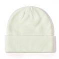 thumbnail image 1 of Gorro infantil de lana de punto para otoño e invierno, gorro tipo jersey para bebé, para niños y niñas, 1 of 1