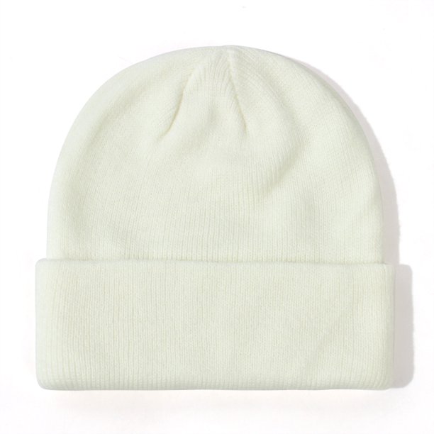 Gorro infantil de lana de punto para otoño e invierno, gorro tipo jersey para bebé, para niños y niñas
