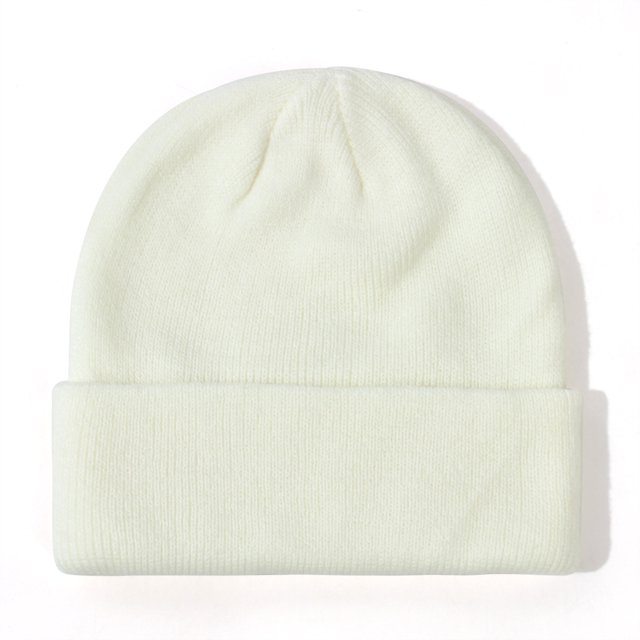Gorro infantil de lana de punto para otoño e invierno, gorro tipo jersey para bebé, para niños y niñas
